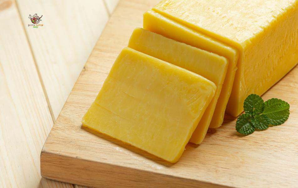Cheddar cheese - American cheese substitute