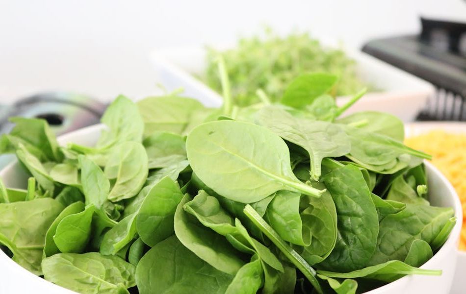 Spinach is a milder alternative to watercress