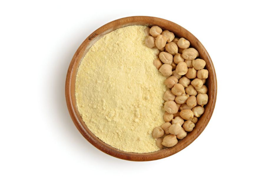 Chickpea flour, is another nutrient-packed option to replace almond flour