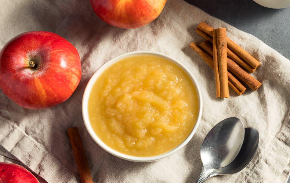 When baking, applesauce works well instead of vegetable oil