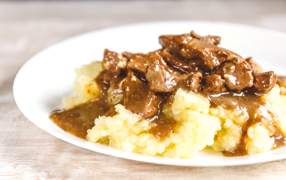 Beef Tips with Gravy