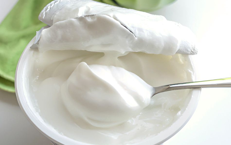 Greek Yogurt, it works great as a substitute for cream cheese