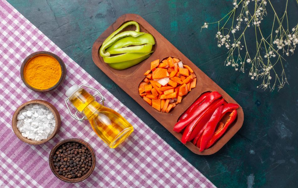 Seasoning vegetables
